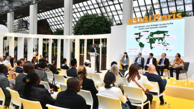 Conférence sur une scène SIAL Paris