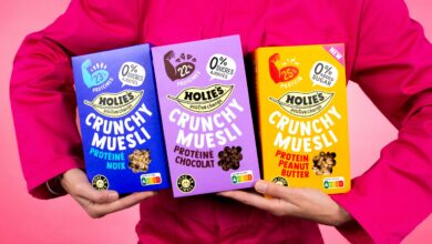Trois références de muesli Holie’s