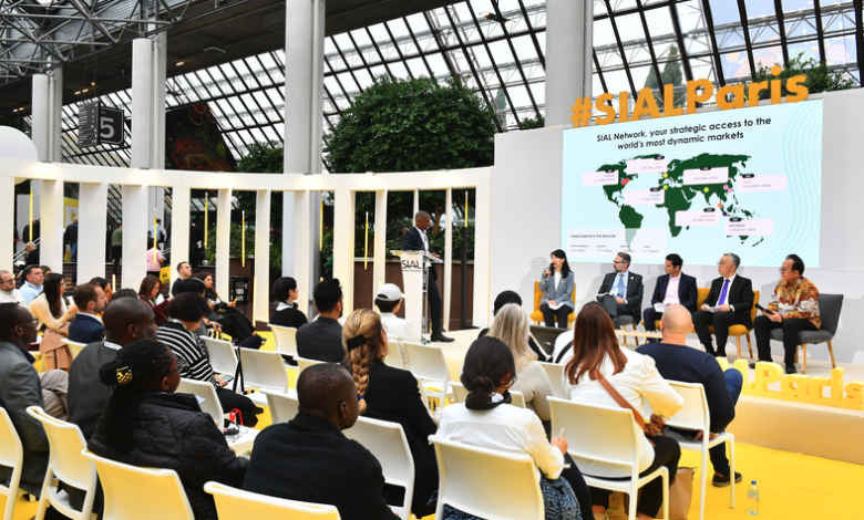 Conférence sur une scène SIAL Paris