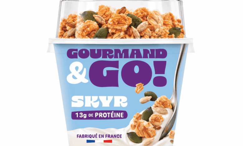 Pot de Skyr Granola 3 Graines Gourmand & Go !